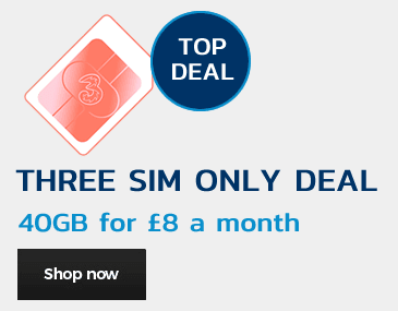 Three SIM Only deal